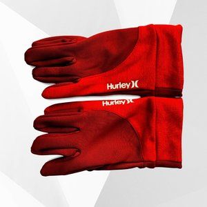 [NEW] Hurley | Men's Red Oao Multi Gloves, L-XL